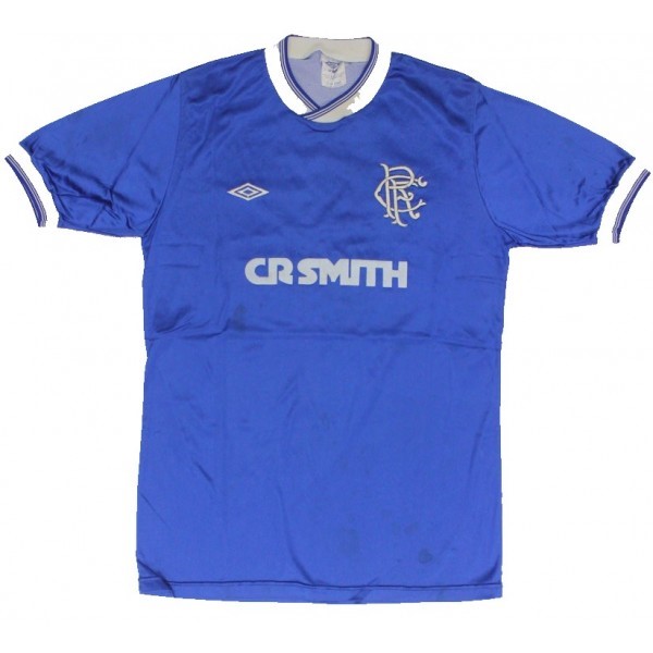 Tailandia Camiseta Rangers Primera equipo Retro 1984 1987 Azul
